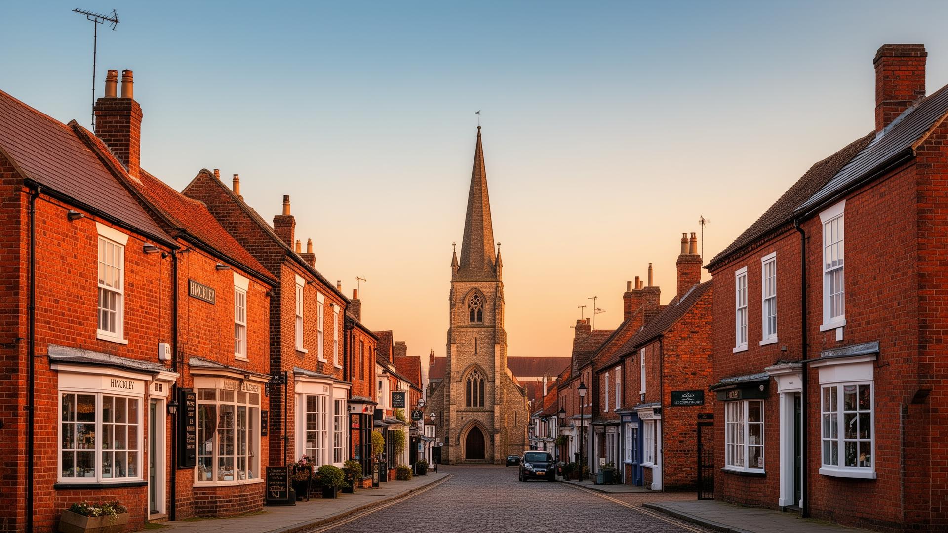 Hinckley town centre — professional bed bug pest control service area in Hinckley