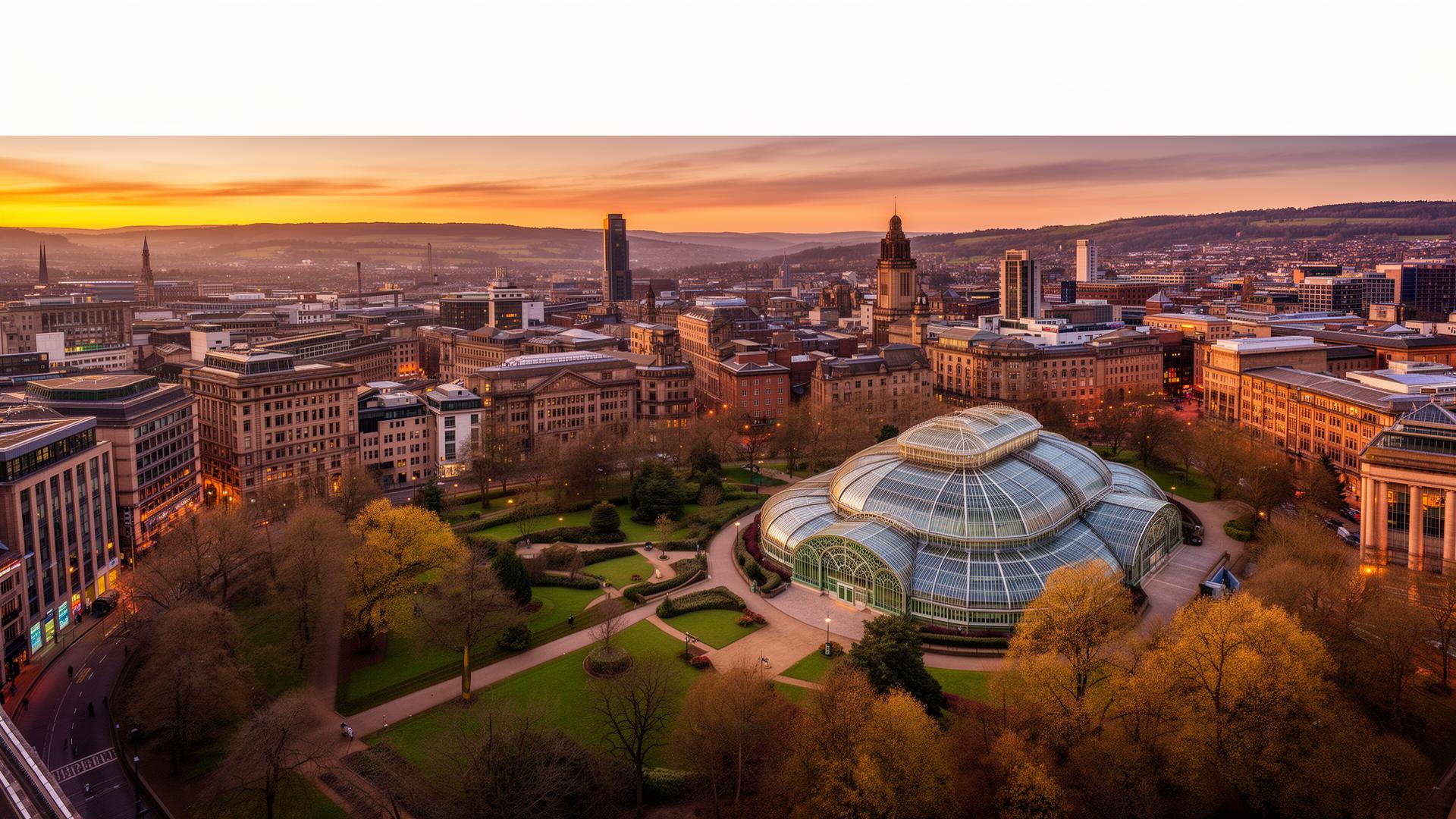 Sheffield cityscape with green hills — bed bug removal across South Yorkshire